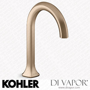 Kohler Deck-Mount Bath Spout with Cane Design (K-27016-BV) Spare Parts