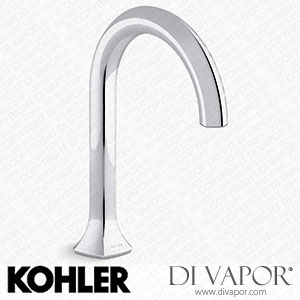 Kohler Deck-Mount Bath Spout with Cane Design (K-27016-CP) Spare Parts