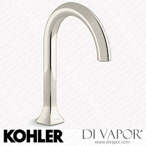 Kohler Deck-Mount Bath Spout with Cane Design (K-27016-SN) Spare Parts