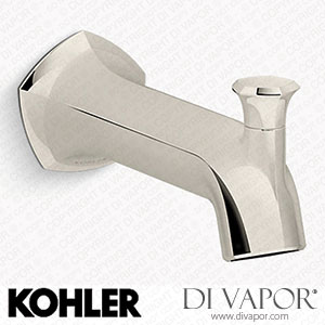 Kohler Wall-Mount Bath Spout with Straight Design and Diverter (K-27023-SN) Spare Parts