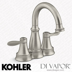 Kohler Centerset Bathroom Sink Tap, 1.2 GPM (K-27378-4-BN) Spare Parts