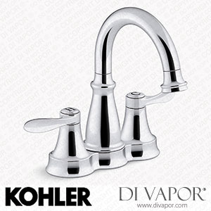 Kohler Centerset Bathroom Sink Tap, 1.0 GPM (K-27378-4K-CP) Spare Parts