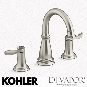 Kohler Widespread Bathroom Sink Tap, 0.5 GPM (K-27380-4N-BN) Spare Parts