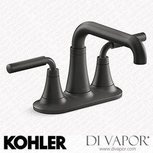 Kohler Centerset Bathroom Sink Tap, 1.2 GPM (K-27414-4-BL) Spare Parts