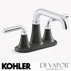 Kohler Centerset Bathroom Sink Tap, 1.2 GPM (K-27414-4-CBL) Spare Parts