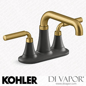 Kohler Centerset Bathroom Sink Tap, 1.0 GPM (K-27414-4K-BMB) Spare Parts