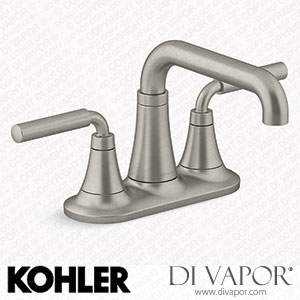 Kohler Centerset Bathroom Sink Tap, 1.0 GPM (K-27414-4K-BN) Spare Parts