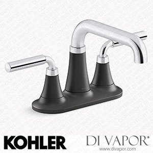 Kohler Centerset Bathroom Sink Tap, 1.0 GPM (K-27414-4K-CBL) Spare Parts