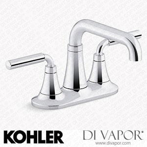 Kohler Centerset Bathroom Sink Tap, 1.0 GPM (K-27414-4K-CP) Spare Parts