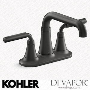 Kohler Centerset Bathroom Sink Tap, 0.5 GPM (K-27414-4N-BL) Spare Parts