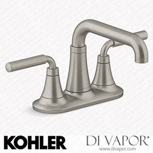 Kohler Centerset Bathroom Sink Tap, 0.5 GPM (K-27414-4N-BN) Spare Parts