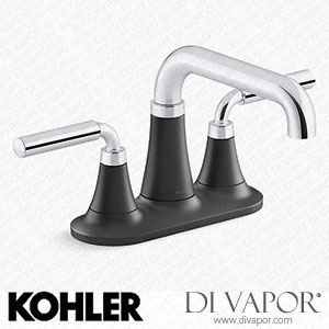 Kohler Centerset Bathroom Sink Tap, 0.5 GPM (K-27414-4N-CBL) Spare Parts