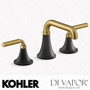 Kohler Widespread Bathroom Sink Tap, 1.2 GPM (K-27416-4-BMB) Spare Parts