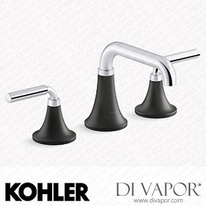 Kohler Widespread Bathroom Sink Tap, 1.2 GPM (K-27416-4-CBL) Spare Parts