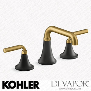 Kohler Widespread Bathroom Sink Tap, 1.0 GPM (K-27416-4K-BMB) Spare Parts