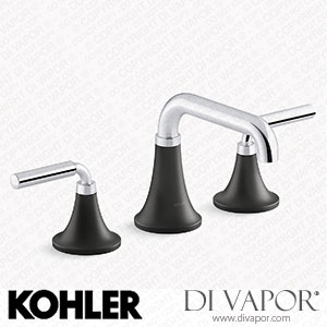 Kohler Widespread Bathroom Sink Tap, 1.0 GPM (K-27416-4K-CBL) Spare Parts