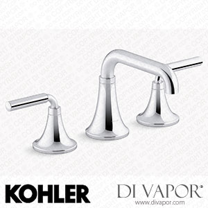 Kohler Widespread Bathroom Sink Tap, 0.5 GPM (K-27416-4N-CP) Spare Parts