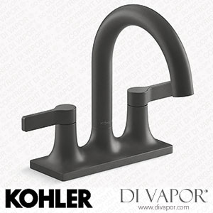 Kohler Centerset Bathroom Sink Tap, 1.2 GPM (K-28124-4-BL) Spare Parts