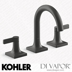 Kohler Widespread Bathroom Sink Tap, 1.0 GPM (K-28125-4K-BL) Spare Parts