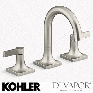 Kohler Widespread Bathroom Sink Tap, 1.0 GPM (K-28125-4K-BN) Spare Parts