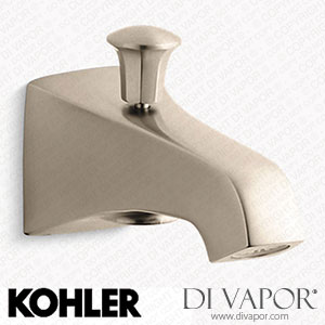 Kohler Wall-Mount Bath Spout with Diverter (K-496-BV) Spare Parts