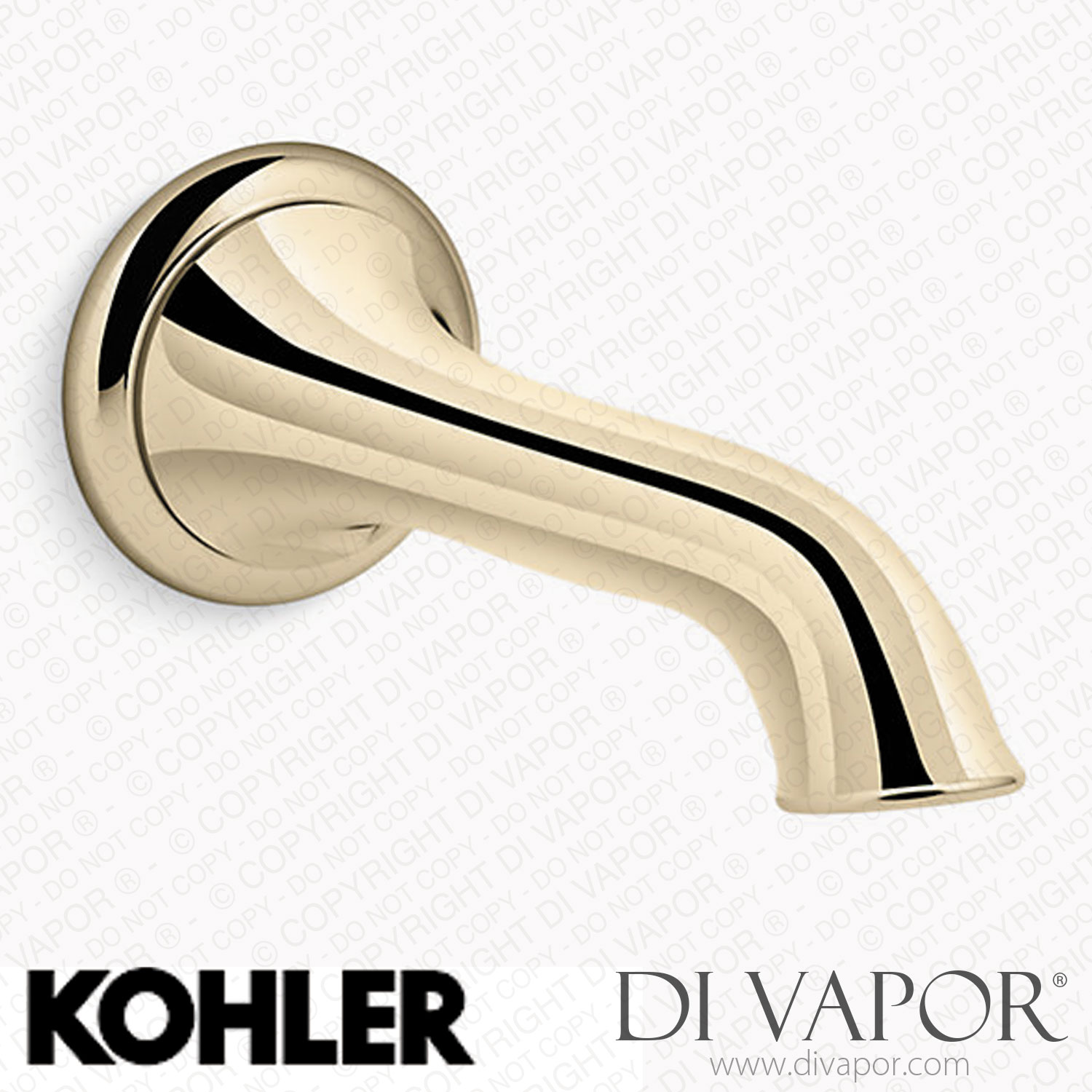 Kohler Wall Mount Bath Spout With Flare Design K 72791 Af Spare Parts 4315