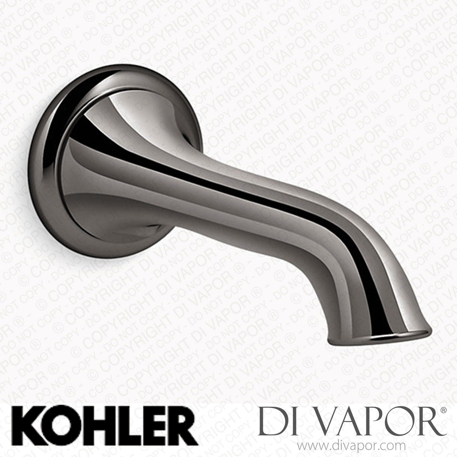 Kohler Wall Mount Bath Spout With Flare Design K 72791 Tt Spare Parts 6692