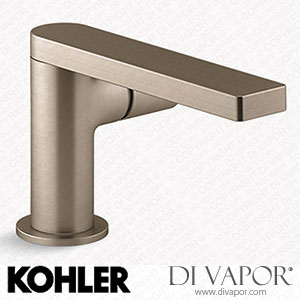 Kohler Single-Handle Bathroom Sink Tap with Cylindrical Handle, 1.2 GPM (K-73050-7-BV) Spare Parts