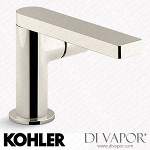 Kohler Single-Handle Bathroom Sink Tap with Cylindrical Handle, 1.2 GPM (K-73050-7-SN) Spare Parts