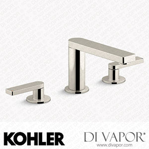 Kohler Widespread Bathroom Sink Tap with Lever Handles, 1.2 GPM (K-73060-4-SN) Spare Parts