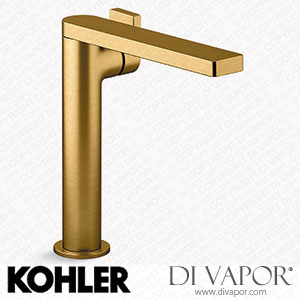 Kohler Tall Single-Handle Bathroom Sink Tap with Cylindrical Handle, 1.2 GPM (K-73168-4-2MB) Spare Parts