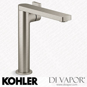 Kohler Tall Single-Handle Bathroom Sink Tap with Cylindrical Handle, 1.2 GPM (K-73168-4-BN) Spare Parts