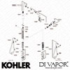 Kohler K 7505 AF Spare Diagram