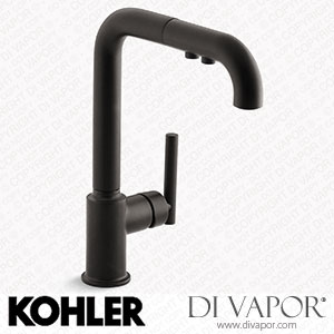 Kohler Pull-Out Kitchen Sink Tap with Three-Function Sprayhead (K-7505-BL) Spare Parts