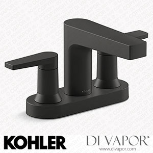 Kohler Centerset Bathroom Sink Tap, 1.2 GPM (K-97031-4-BL) Spare Parts