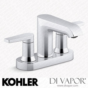 Kohler Centerset Bathroom Sink Tap, 1.2 GPM (K-97094-4-CP) Spare Parts