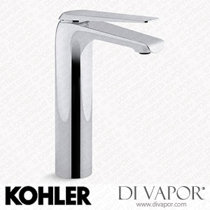 Kohler Tall Single-Handle Bathroom Sink Tap, 1.2 GPM (K-97347-4-CP) Spare Parts