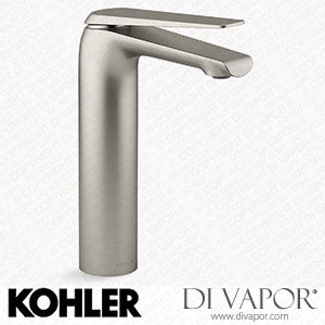 Kohler Tall Single-Handle Bathroom Sink Tap, 0.5 GPM (K-97347-4N-BN) Spare Parts