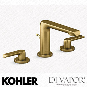 Kohler Widespread Bathroom Sink Tap, 0.5 GPM (K-97352-4N-2MB) Spare Parts