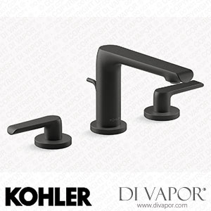 Kohler Widespread Bathroom Sink Tap, 0.5 GPM (K-97352-4N-BL) Spare Parts