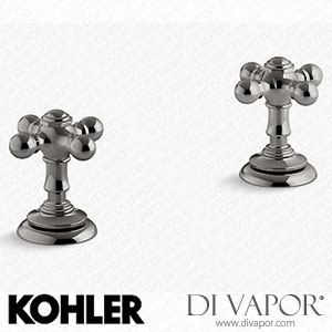 Kohler Cross Bathroom Sink Tap Handles (K-98068-3-TT) Spare Parts