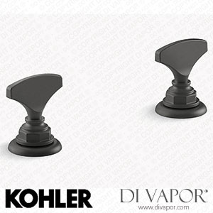 Kohler T-Handle Bathroom Sink Tap Handles (K-98068-6-BL) Spare Parts