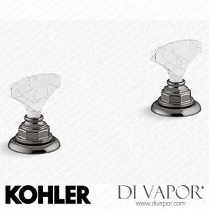 Kohler Howlite T-Handle Bathroom Sink Tap Handles (K-98068-6HWL-TT) Spare Parts