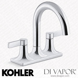 Kohler Centerset Bathroom Sink Tap, 1.2 GPM (K-R22797-4D-CP) Spare Parts