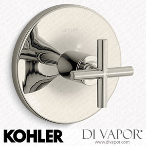 Kohler Temperature Control Valve Trim with Cross Handle (K-T14488-3-AF) Spare Parts