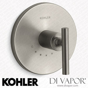 Kohler Temperature Control Valve Trim with Lever Handle (K-T14488-4-BN) Spare Parts