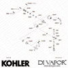 Kohler K T14490 4 CP Diagram Spare Parts