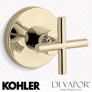 Kohler Transfer Valve Trim with Cross Handle (K-T14491-3-AF) Spare Parts