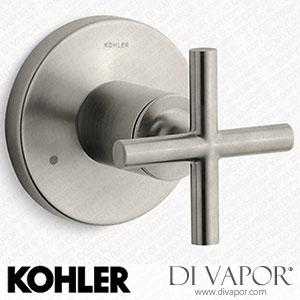 Kohler Transfer Valve Trim with Cross Handle (K-T14491-3-BN) Spare Parts