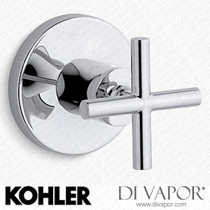 Kohler Transfer Valve Trim with Cross Handle (K-T14491-3-CP) Spare Parts